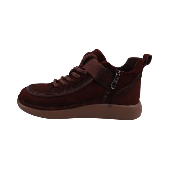 Черевики жіночі Renzoni коричневі натуральний нубук 1703-26DHS