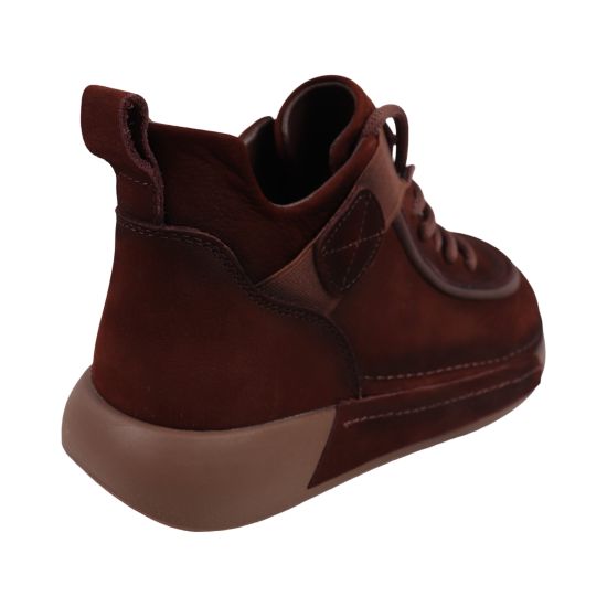 Черевики жіночі Renzoni коричневі натуральний нубук 1703-26DHS