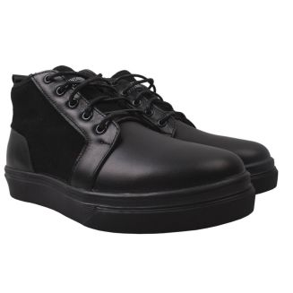 Ботинки комфорт мужские Maxus Shoes натуральная кожа, цвет черный