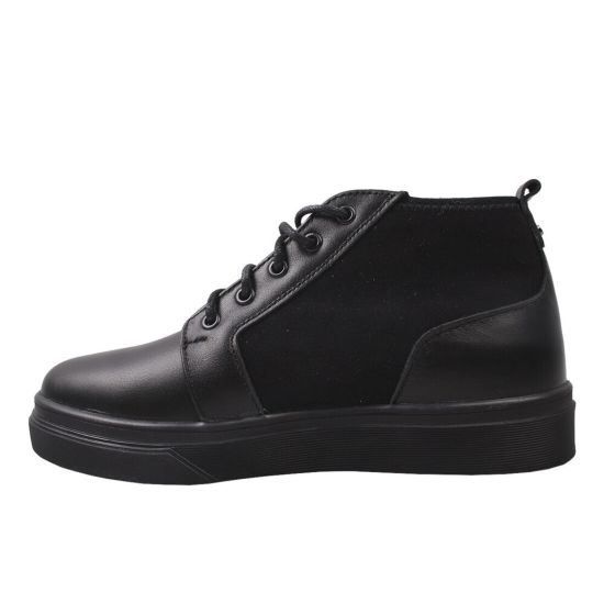 Черевики комфорт чоловічі Maxus Shoes натуральна шкіра, колір чорний 32-9ZHC