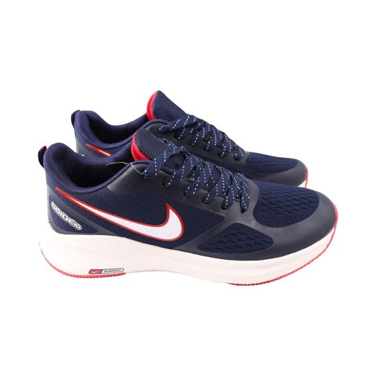 Кросівки чоловічі Nike сині текстиль 145-24LK