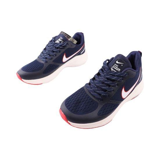 Кросівки чоловічі Nike сині текстиль 145-24LK