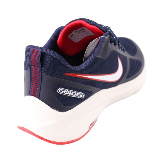 Кросівки чоловічі Nike сині текстиль 145-24LK