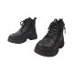 Черевики на платформі жіночі Euromoda натуральна шкіра, колір чорний 448-20DHS