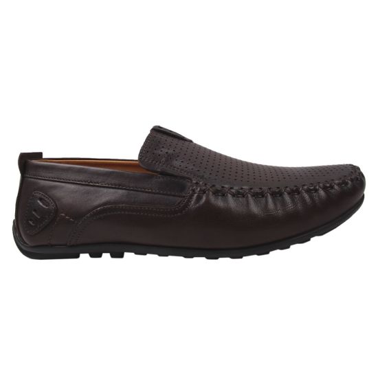 Мокасини чоловічі натуральна шкіра, колір кабір 11-20LTMP