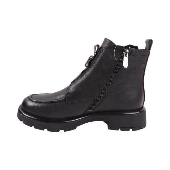 Черевики жіночі Farinni чорні натуральна шкіра 1200-26DHC