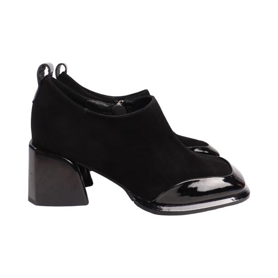 Туфлі жіночі Farinni чорні натуральна замша 1202-26DT
