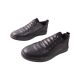 Кеди чоловічі Maxus shoes чорні натуральная кожа 119-23DTC