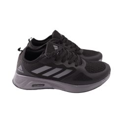 Кроссовки мужские Adidas черные текстиль