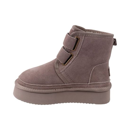 Угги женские Fashion капучино на платформе 160-25ZU