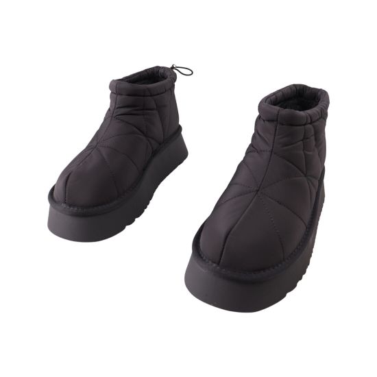 Ботинки женские Li Fexpert черные балоновые 1411-24ZHC