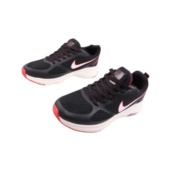 Кроссовки мужские Nike черные текстиль 139-23/24LK