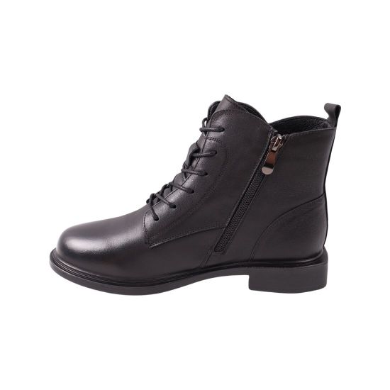 Черевики жіночі Renzoni чорні натуральна шкіра 1022-23DHC