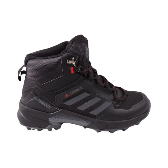 Кроссовки мужские Adidas черные текстиль 114-24ZKH