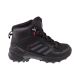Кроссовки мужские Adidas черные текстиль 114-24ZKH