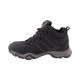 Ботинки мужские Adidas черные текстиль 151-25ZHS