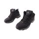 Ботинки мужские Adidas черные текстиль 151-25ZHS