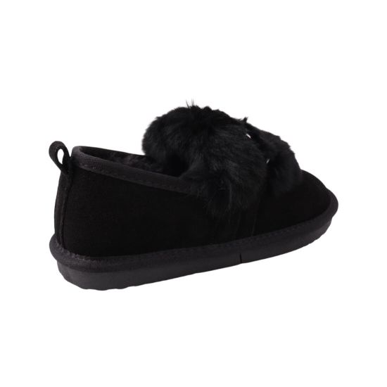 Уги жіночі UGG чорні натуральна замша 299-22ZTC