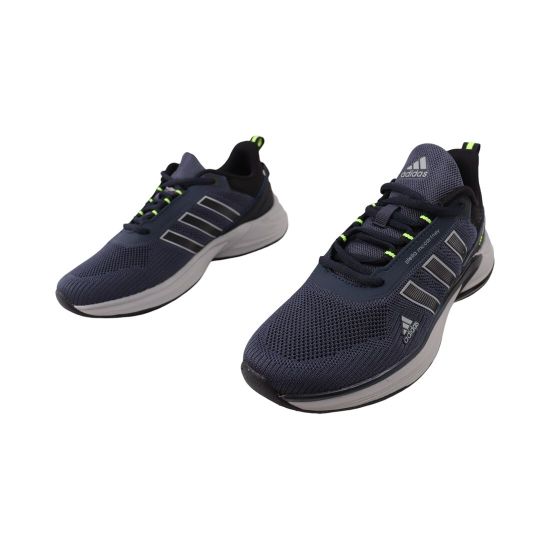 Кросівки чоловічі Adidas сині текстиль 164-25LK
