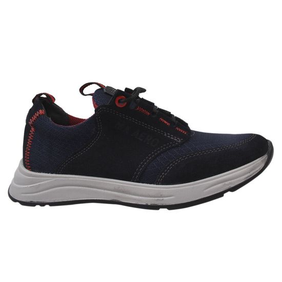 Туфлі спорт чоловічі Maxus Shoes Текстиль, колір синій 48-20DTS