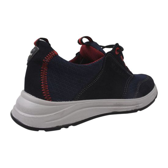 Туфлі спорт чоловічі Maxus Shoes Текстиль, колір синій 48-20DTS
