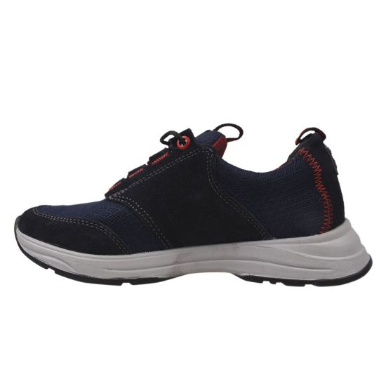 Туфлі спорт чоловічі Maxus Shoes Текстиль, колір синій 48-20DTS
