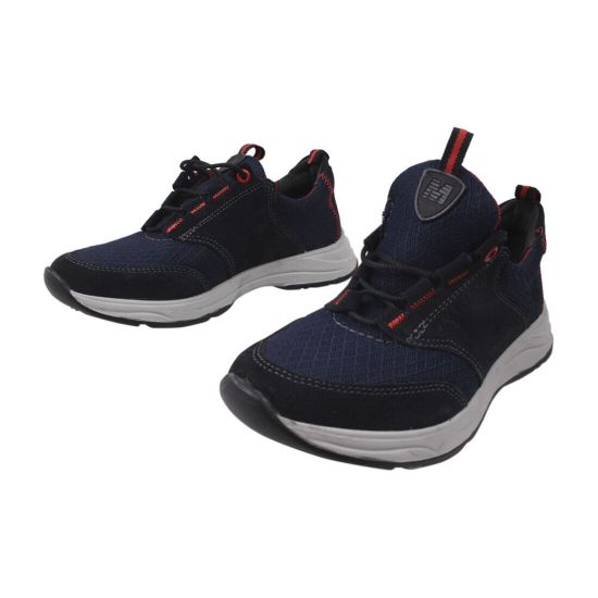 Туфлі спорт чоловічі Maxus Shoes Текстиль, колір синій 48-20DTS