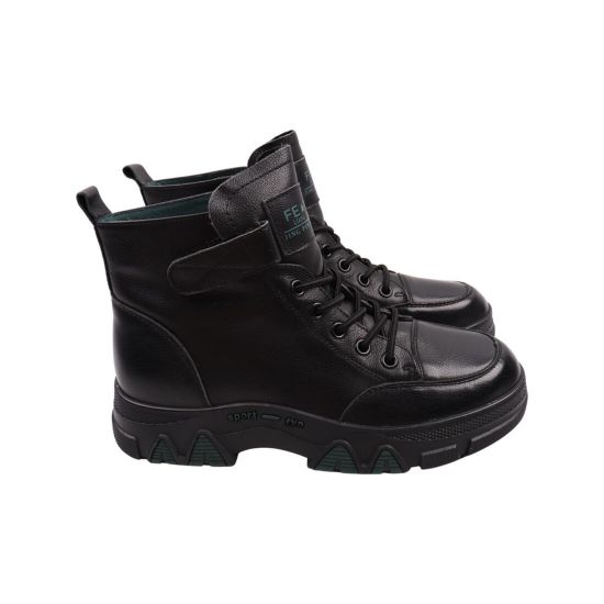 Черевики жіночі Li Fexpert чорні натуральна шкіра 1027-22DHS