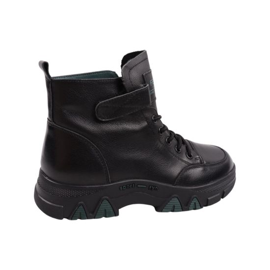 Черевики жіночі Li Fexpert чорні натуральна шкіра 1027-22DHS