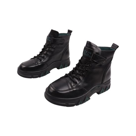 Черевики жіночі Li Fexpert чорні натуральна шкіра 1027-22DHS