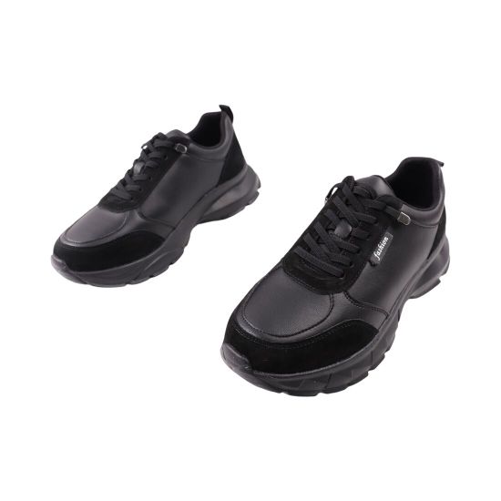Кроссовки женские Lola Andy черные натуральная кожа 70-24DK