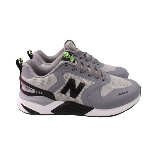 Кросівки чоловічі New Balance сірі текстиль 732-24DK