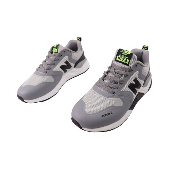 Кросівки чоловічі New Balance сірі текстиль 732-24DK