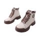 Черевики жіночі Melanda молочні натуральна шкіра 347-24DHS