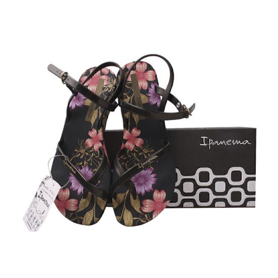 Босоніжки жіночі Ipanema чорні гумові 159-20LBV