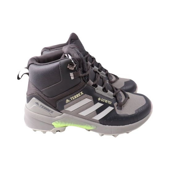 Кроссовки мужские Adidas серые текстиль 111-24ZKH