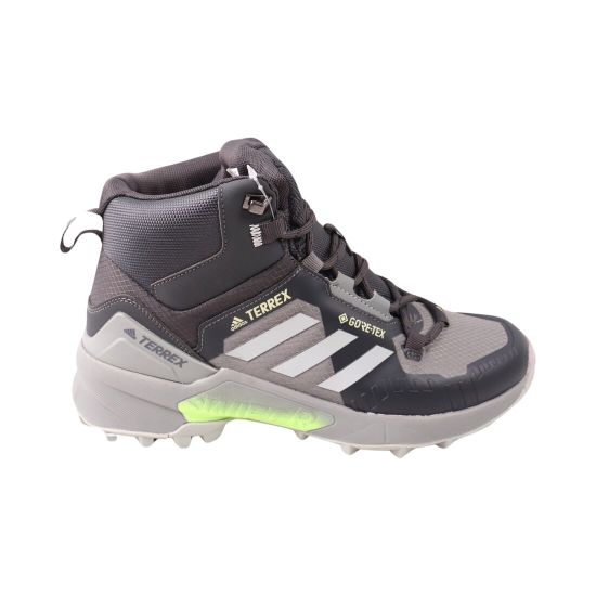 Кроссовки мужские Adidas серые текстиль 111-24ZKH