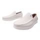 Мокасини чоловічі Brooman натуральна шкіра, колір білий 846-20LTCP