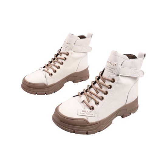 Черевики жіночі Li Fexpert молочні натуральна шкіра 988-22DHS