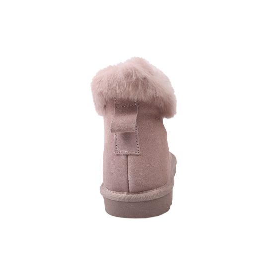 Уги жіночі UGG Натуральна замша, колір пудра 236-9ZU