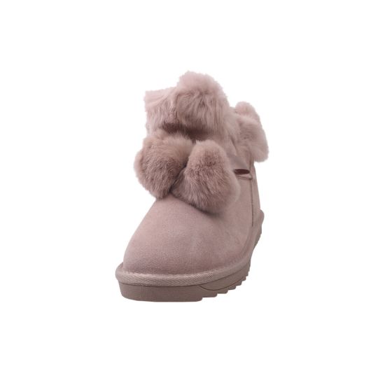 Уги жіночі UGG Натуральна замша, колір пудра 236-9ZU