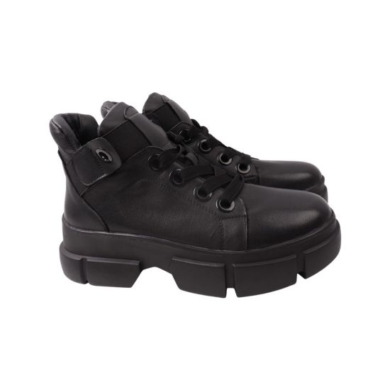 Черевики жіночі Farinni чорні натуральна шкіра 209-21DHS