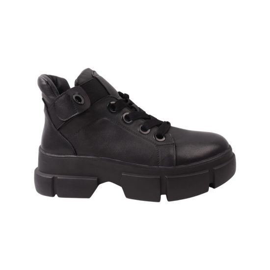 Черевики жіночі Farinni чорні натуральна шкіра 209-21DHS