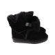 Уги жіночі UGG чорні натуральна замша 272-22ZU