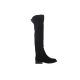 Ботфорти жіночі Angelo Vani Натуральна замша, колір чорний 99-9ZSBC