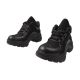 Кросівки жіночі Maxus Shoes натуральна шкіра, колір чорний 58-20DHS