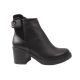 Ботильйони жіночі Maxus Shoes натуральна шкіра, колір чорний 59-20DH
