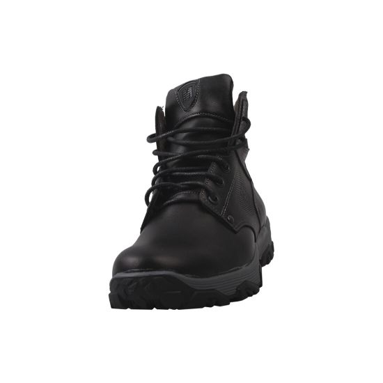 Черевики на платформі чоловічі Maxus Shoes натуральна шкіра, колір чорний 29-9ZHC