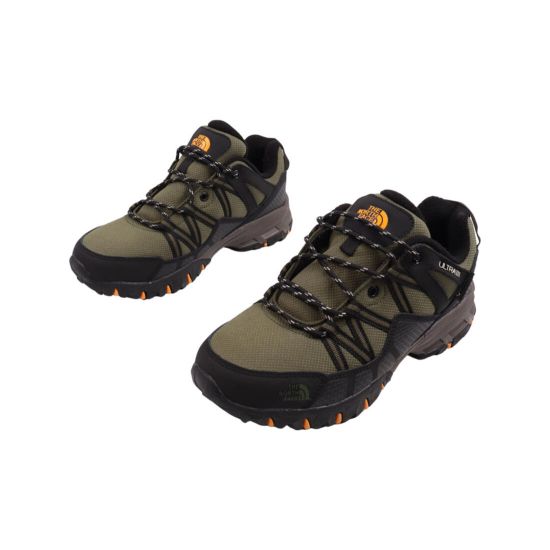 Кросівки чоловічі North Face хакі текстиль 34-22DK