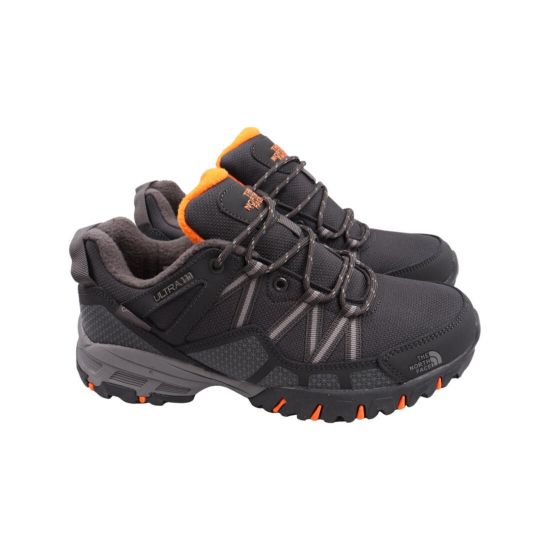 Кросівки чоловічі North Face сірі текстиль 35-22DK
